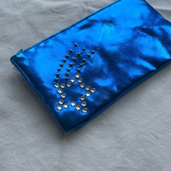 Old Navy Blue Embellished Shooting Star Wristlet - Picture 2 of 3